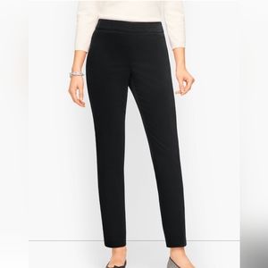 Talbots stretch velveteen slim leg pants